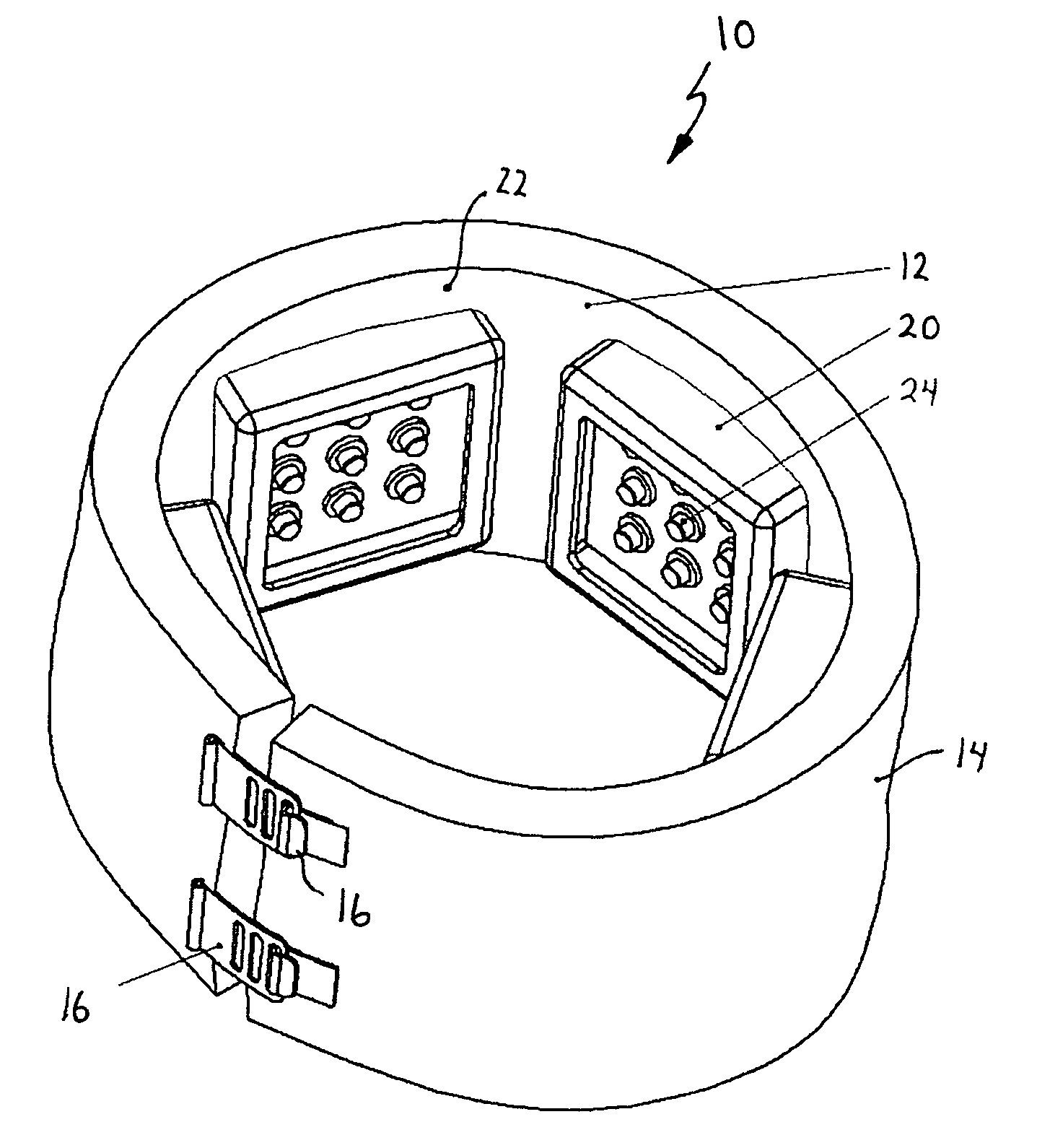 Phototherapy apparatus and method for bone healing, bone growth stimulation, and bone cartilage regeneration