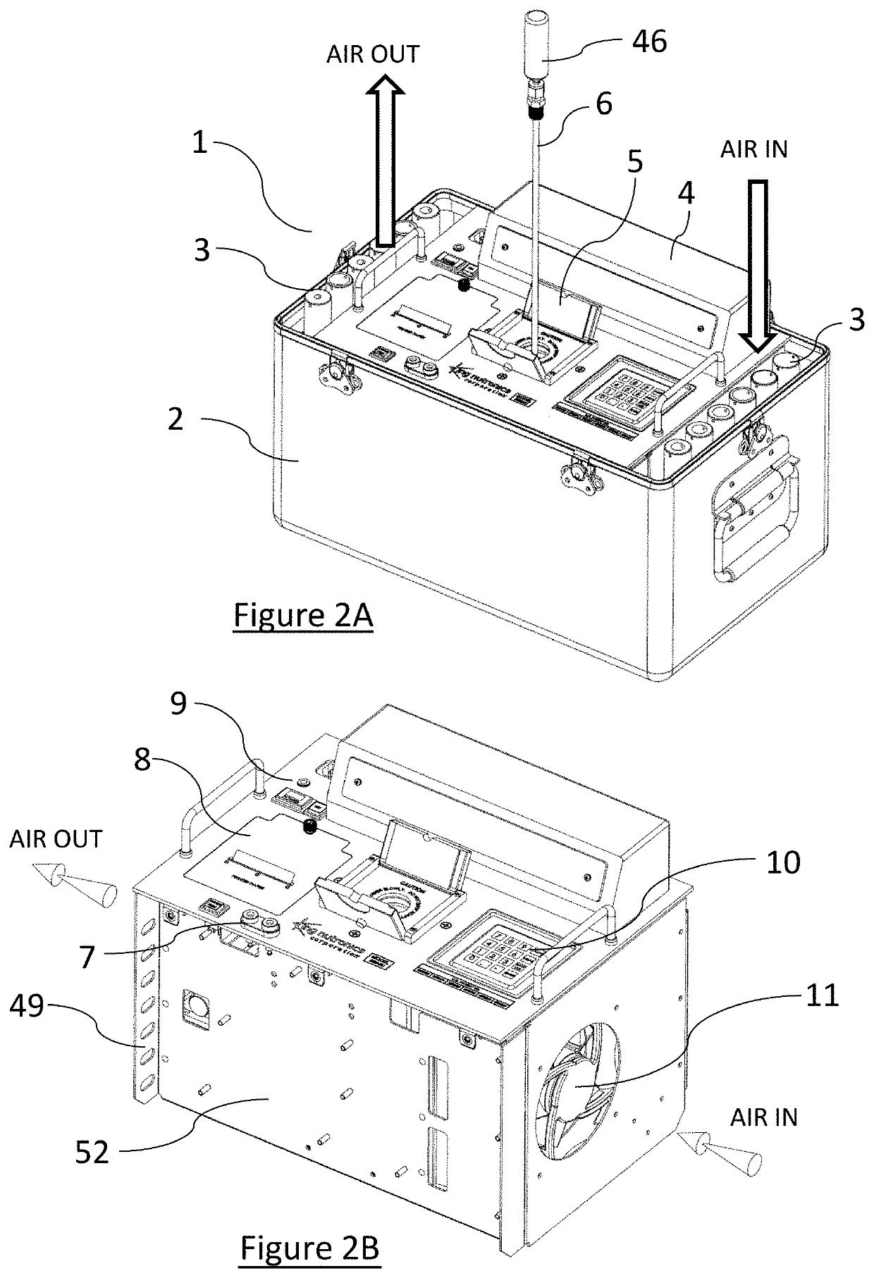 Dry well temperature calibrators, cooling systems, and methods