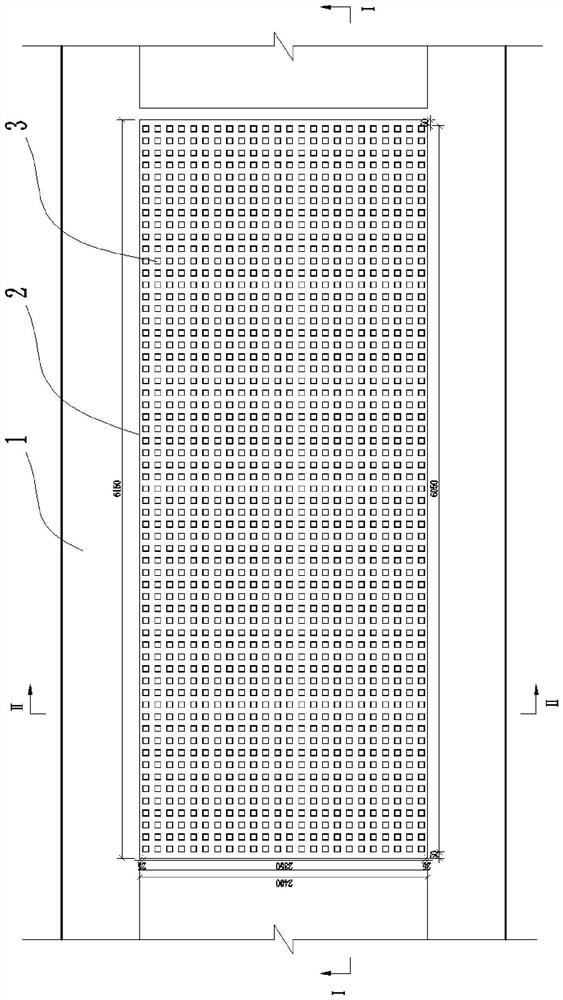 Structure and method for improving connecting performance of CFT pillow type ballastless track and lower foundation