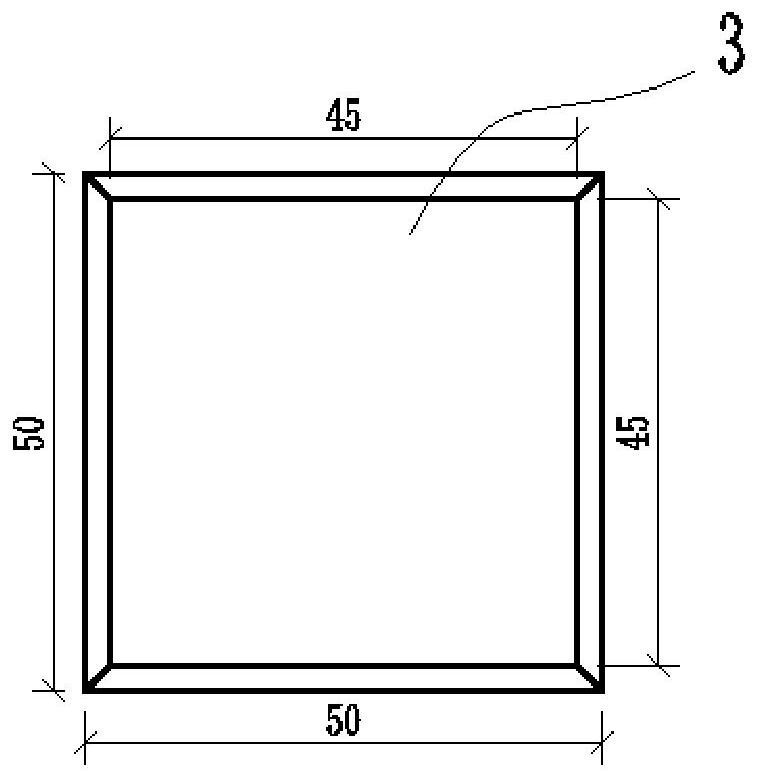 Structure and method for improving connecting performance of CFT pillow type ballastless track and lower foundation