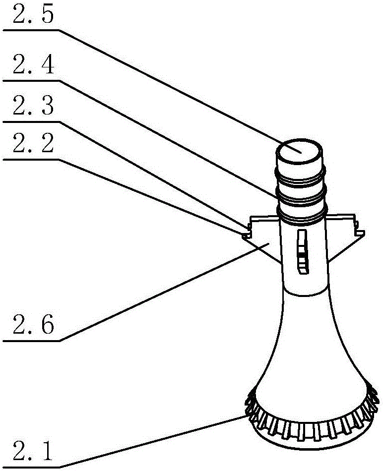 Catheter structure of urinary catheterization apparatus