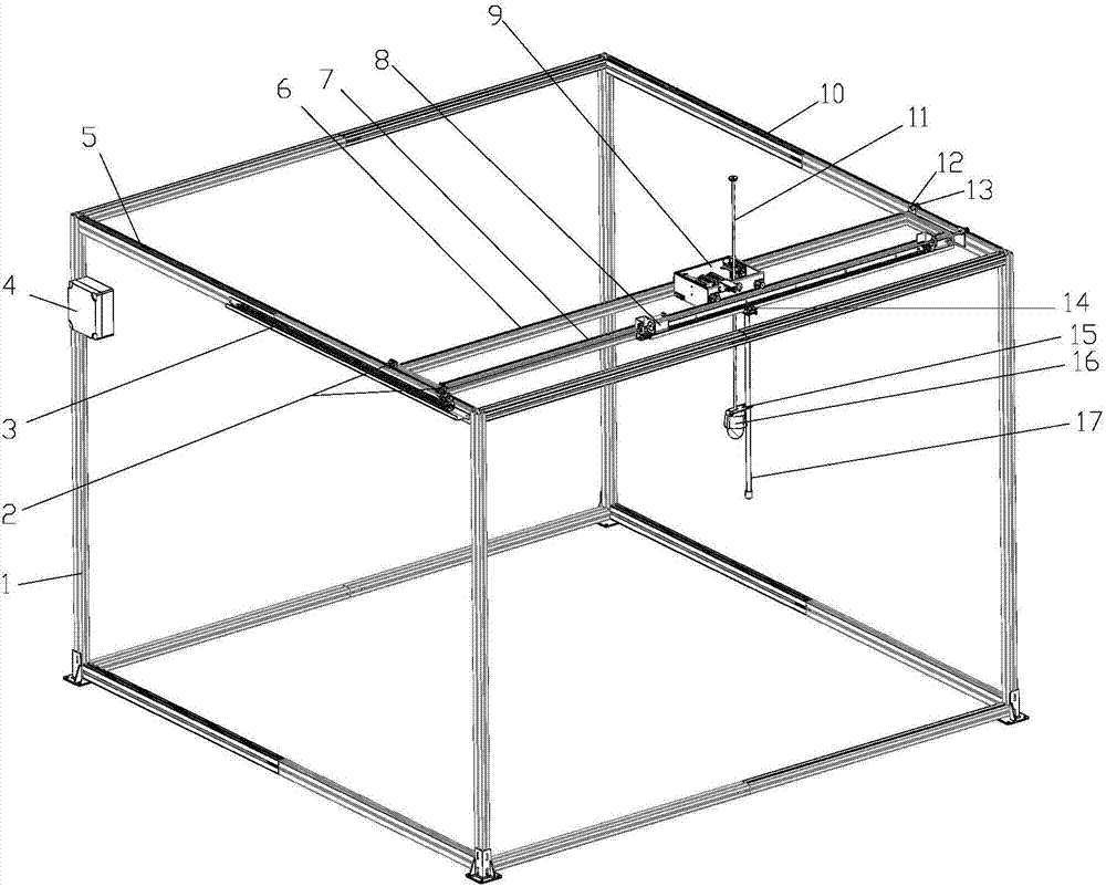 Remote monitoring farm robot