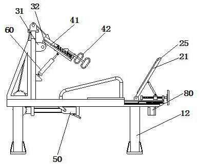 A medical auxiliary muscle stretching device for Parkinson's disease