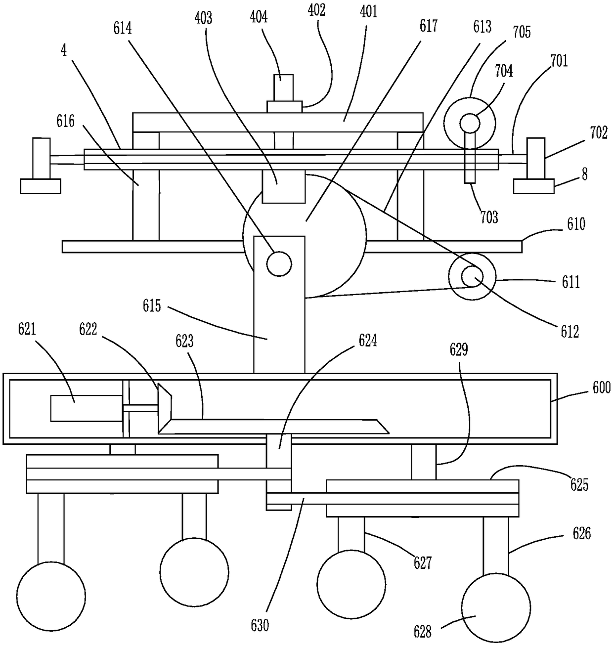 Abdominal massage chair