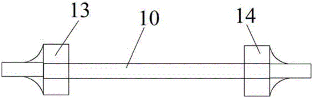 Method for fixing blades of wind blade spoke-type wind wheel electricity generation device, device and electricity generation device