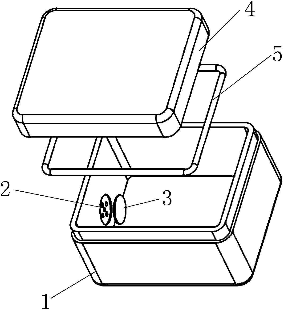 Antenna sealing structure and antenna