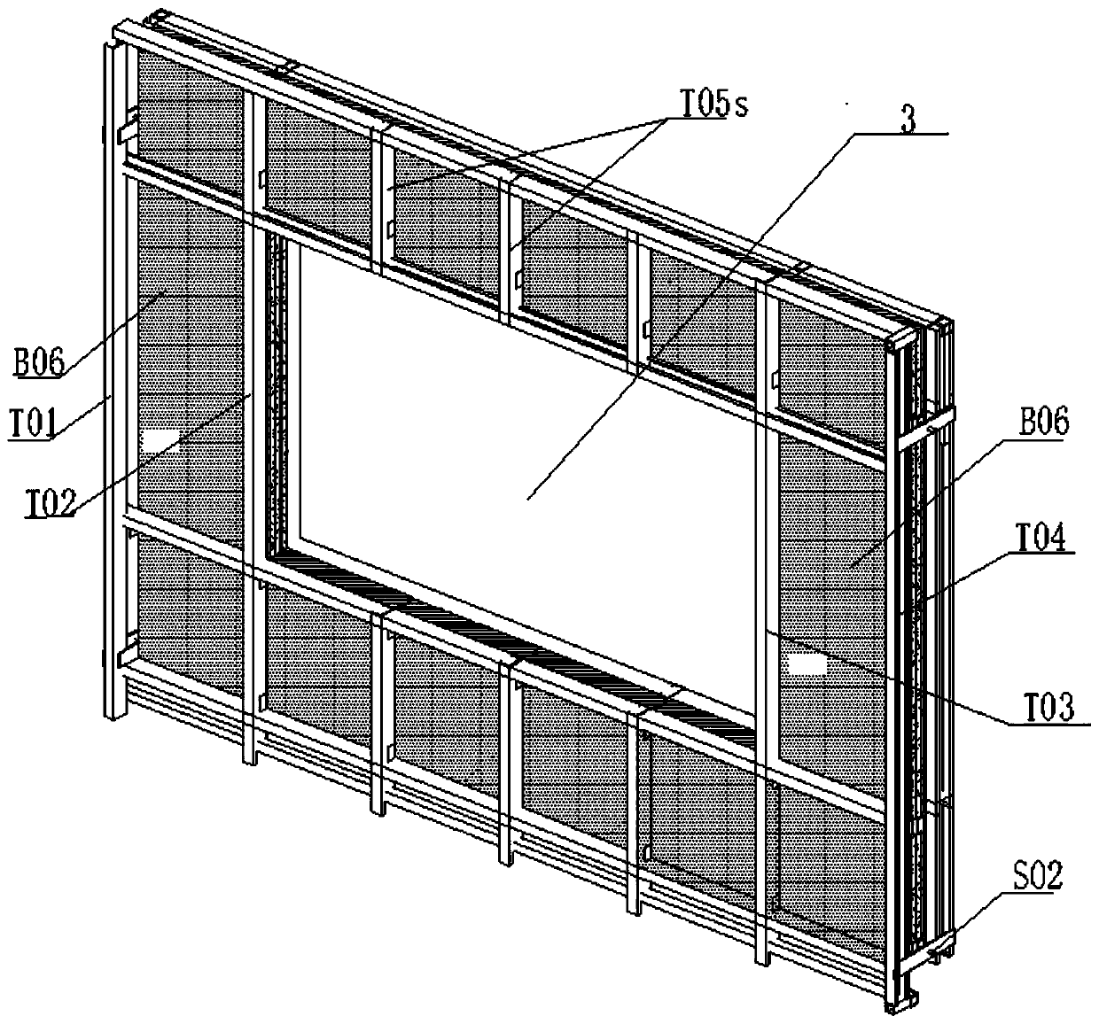 An outer protection system for prefabricated steel structure residences suitable for severe cold regions