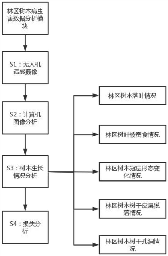 Forestry insect disaster occurrence prediction method based on big data analysis