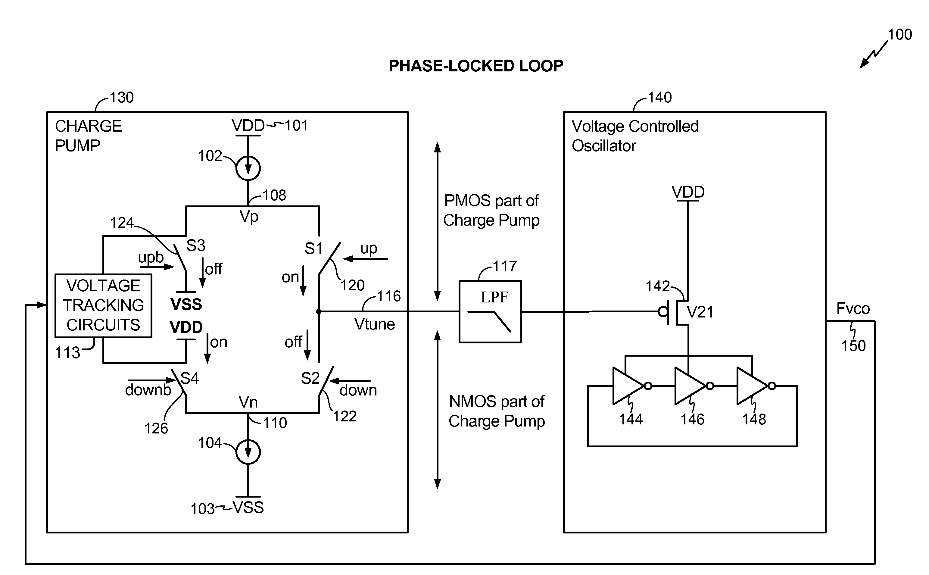 System and method of stabilizing charge pump node voltage levels