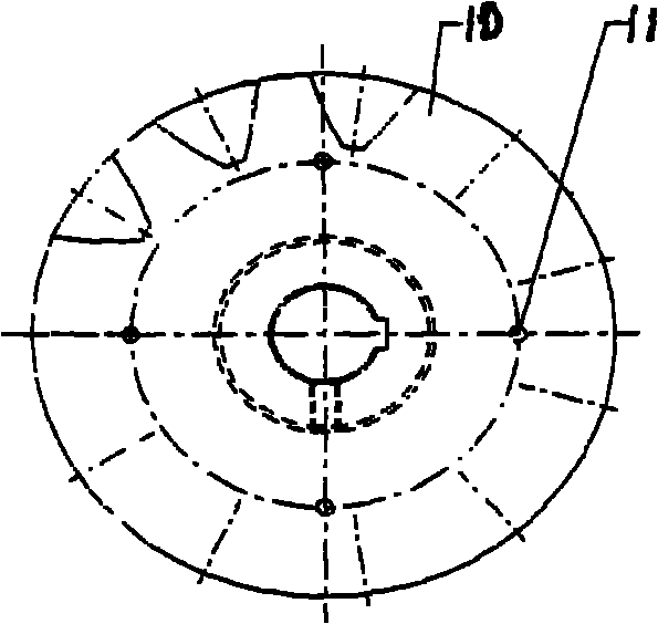 Improved inward rotation gear pump