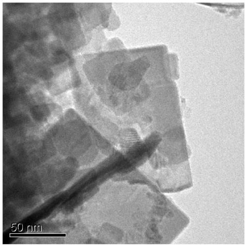 Method for treating methyl orange with iron porphyrin/bismuth tungstate composite photocatalytic material