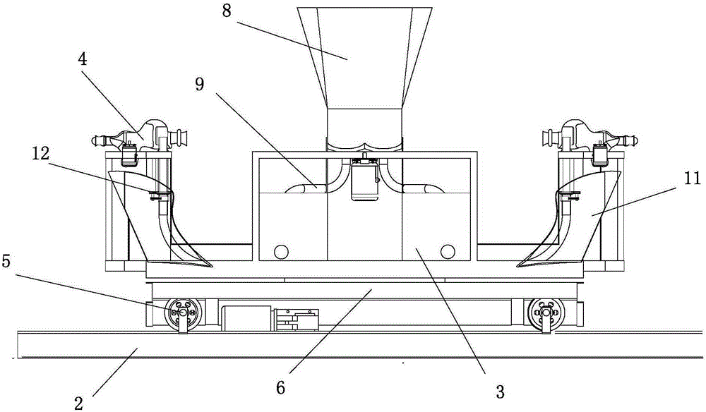 Mobile track live ammunition interaction shooting device and using method thereof