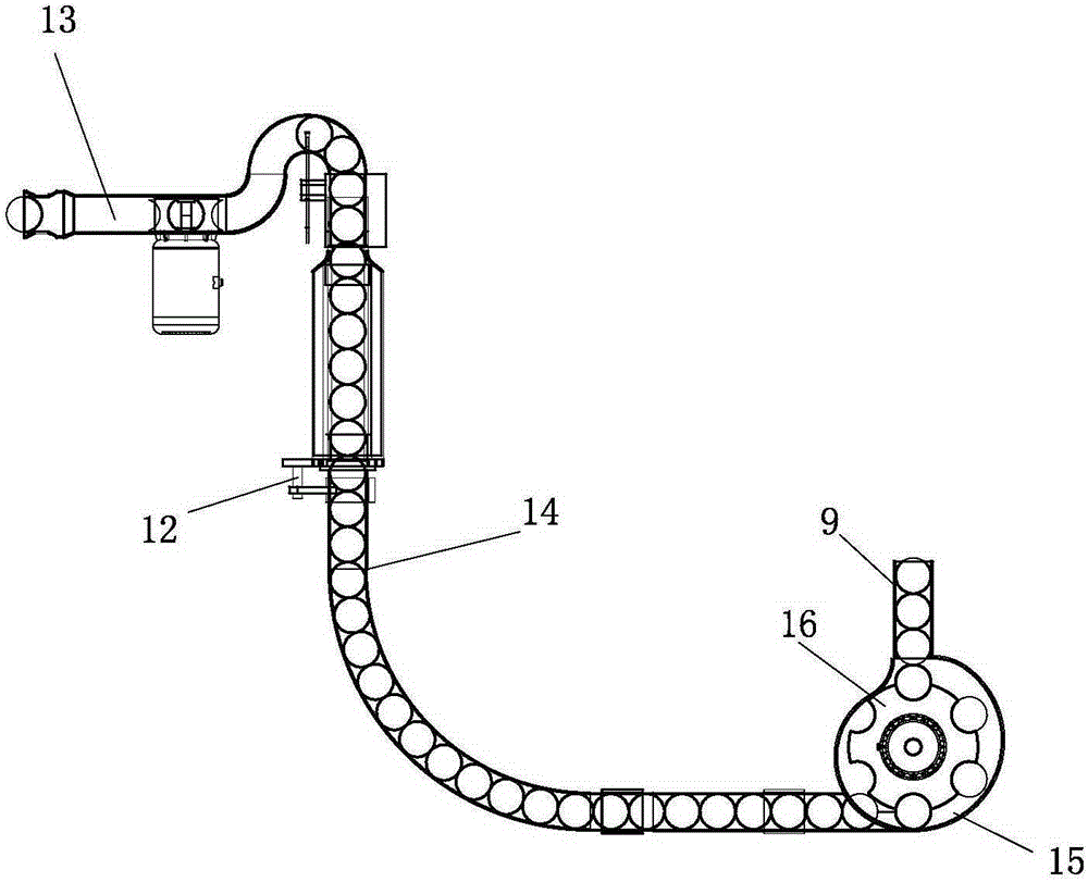 Mobile track live ammunition interaction shooting device and using method thereof