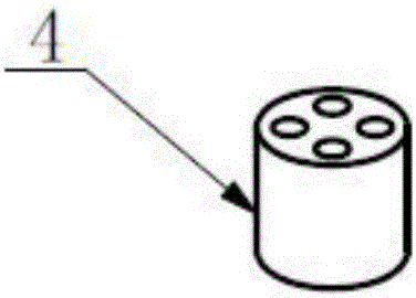 Metal wire sealing and leading-out device applicable to experiment kettle