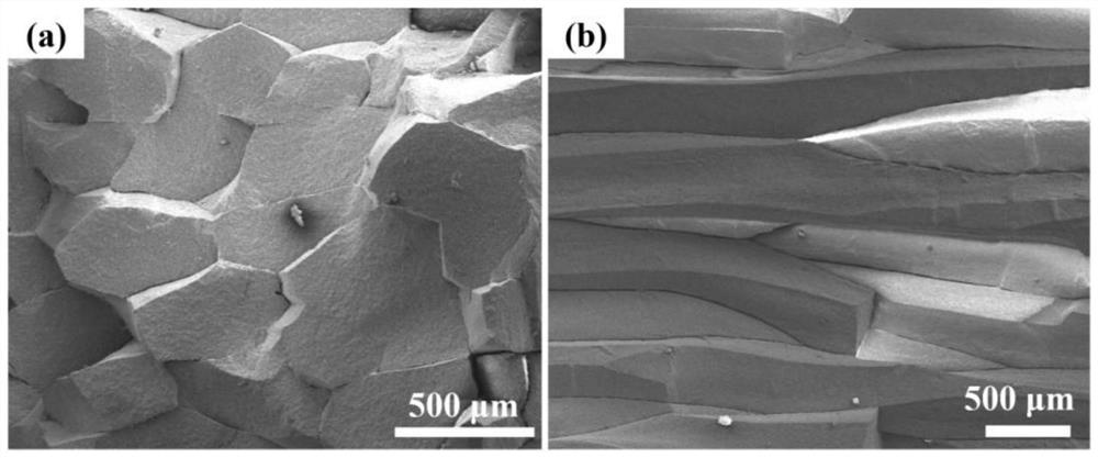 Phase inversion method for preparing silicon nitride ceramic material with fiber monolithic structure