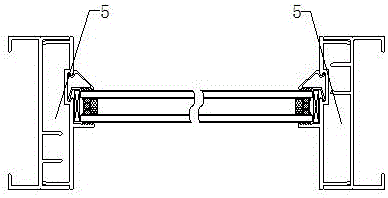 A profile sliding door