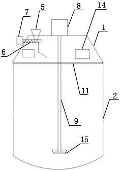 Sealed type automatic alloying and refining integrated device for magnesium alloy