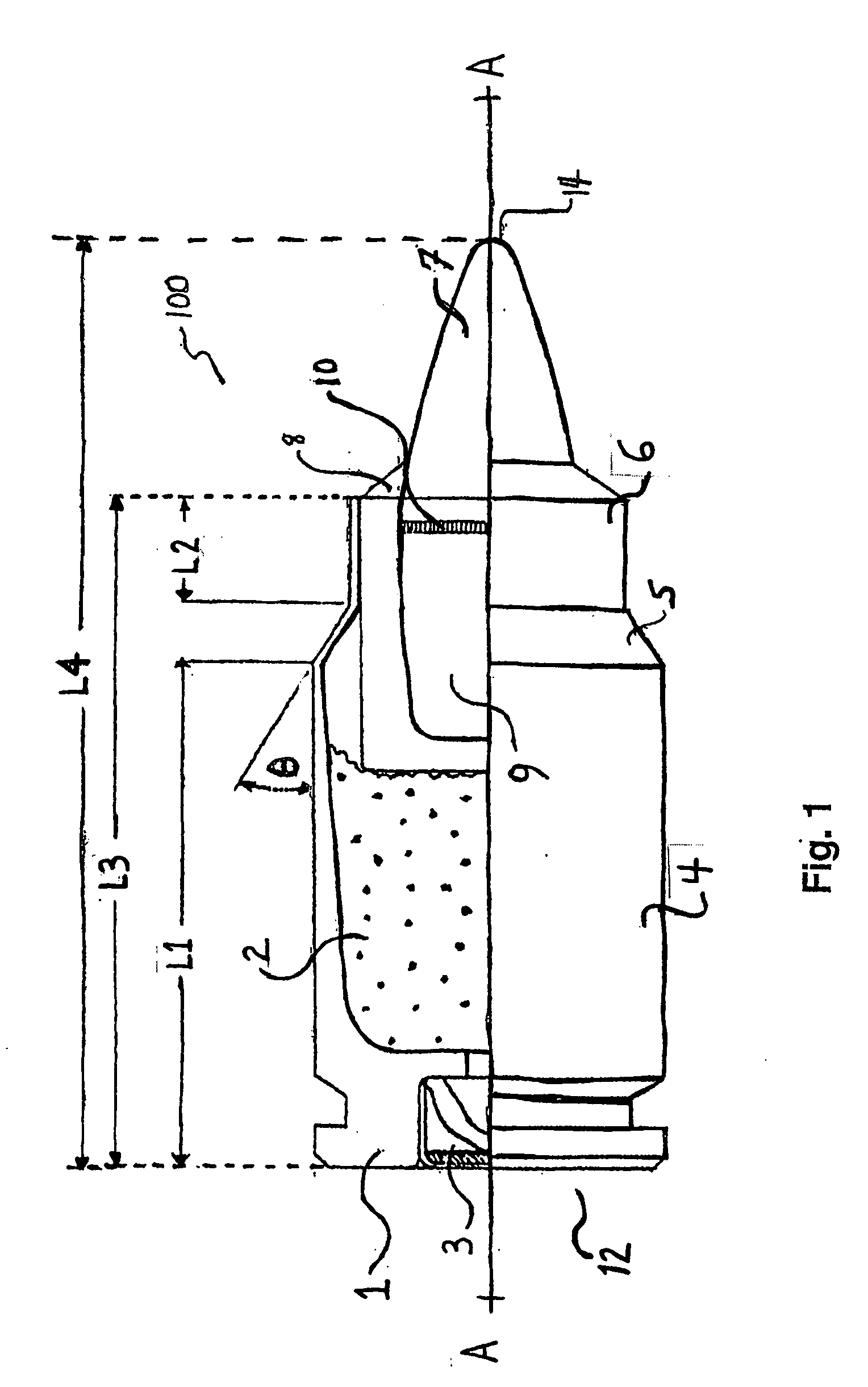 Ammunition for pistols and carbines