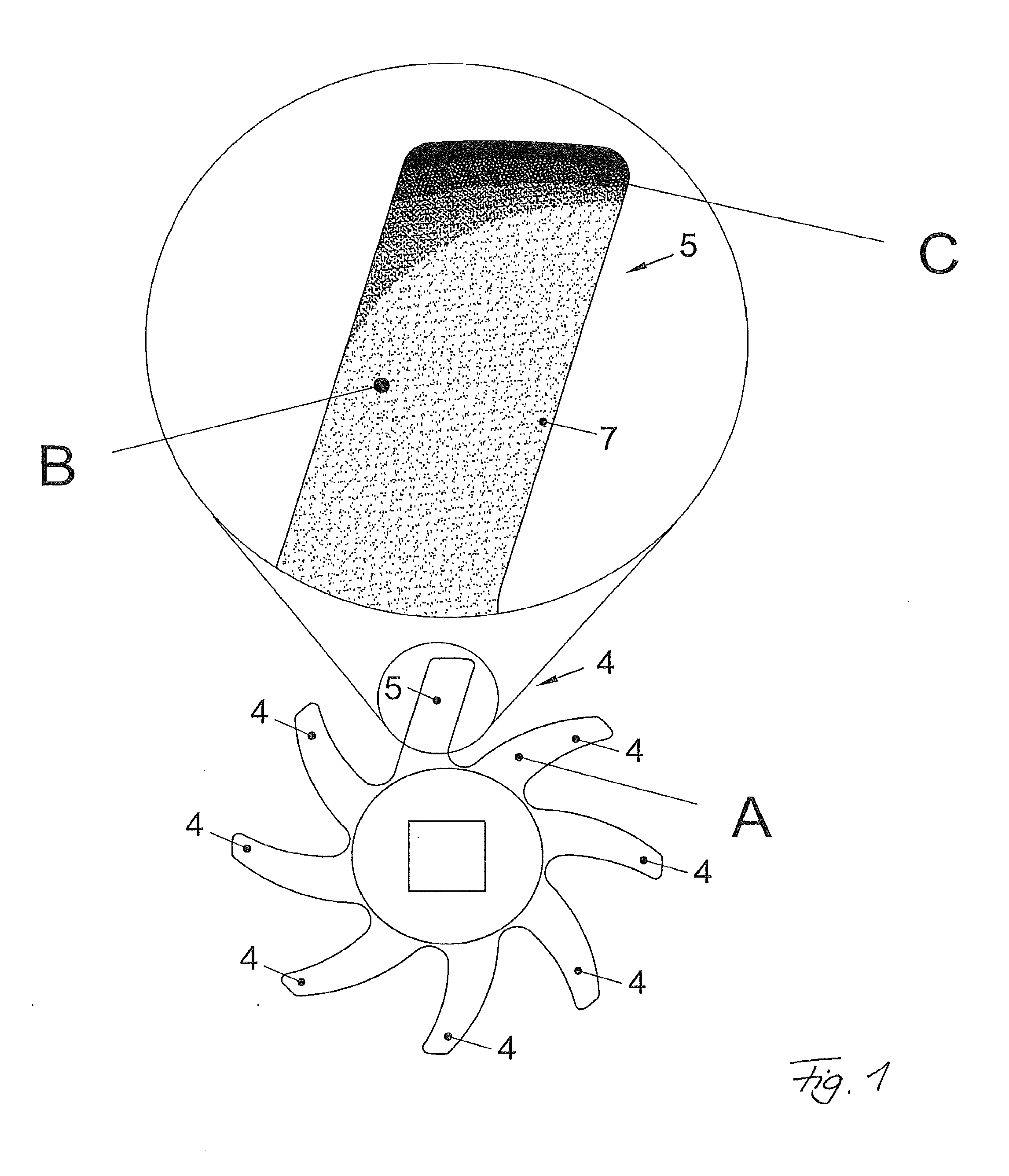 Screen element for a disc screen device