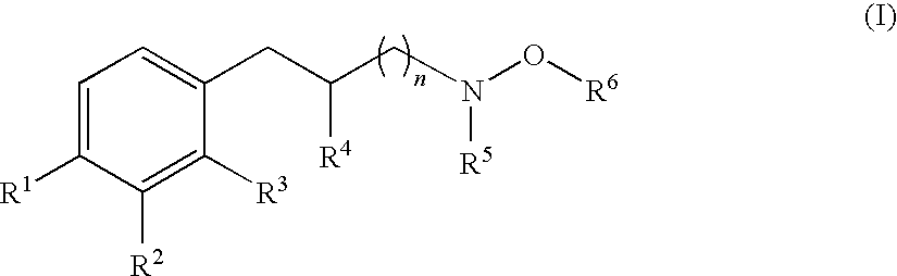 Hydroxylamine derivatives