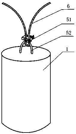 Gravity type steel wire conveying belt horizontal passing-through demagnetization frame device