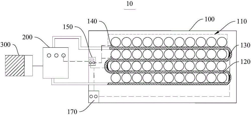 Power supply device and automobile