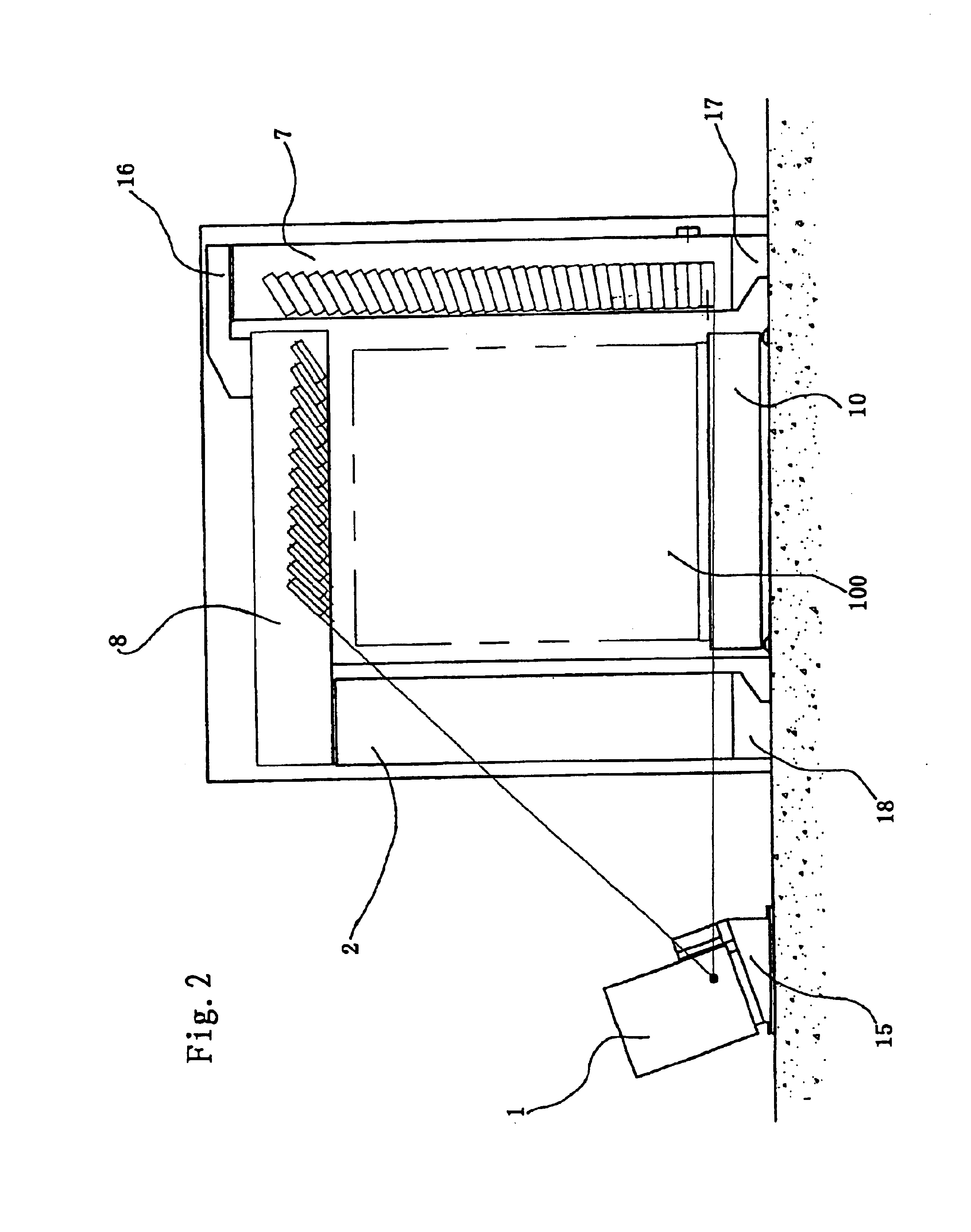 Inspection system for air cargoes or vehicles