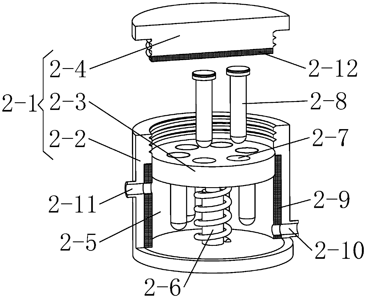 Microbiological specimen preservation and transportation device