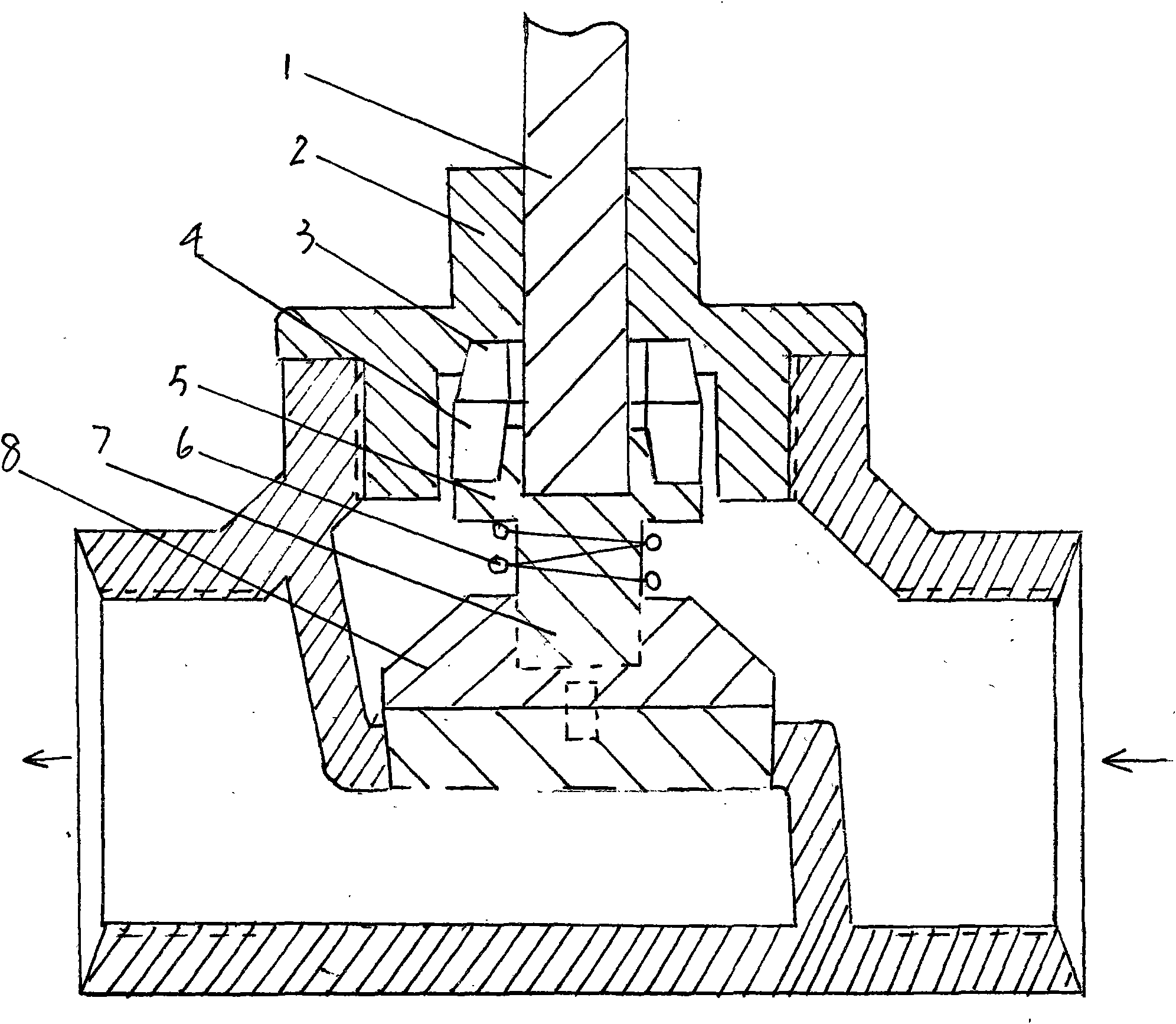 Valve rod leak-proof structure