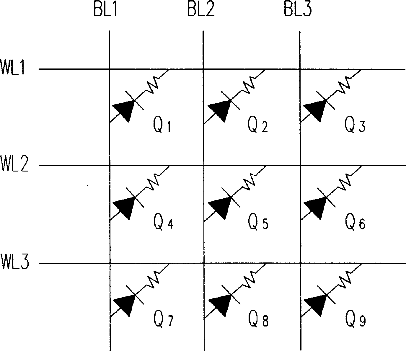 Single programmable read-only memory and method of manufacture