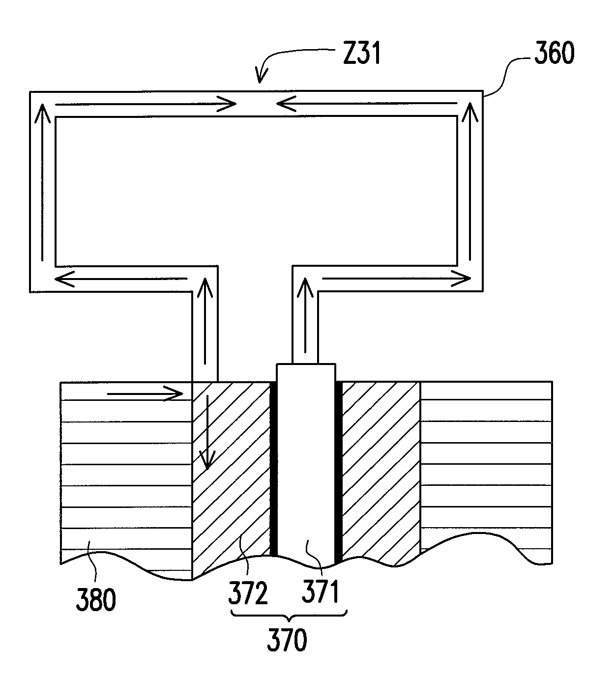 Electronic apparatus with hidden antenna