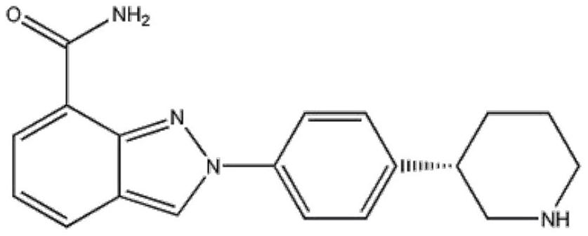 Method for preparing Niraparib microcapsule preparation