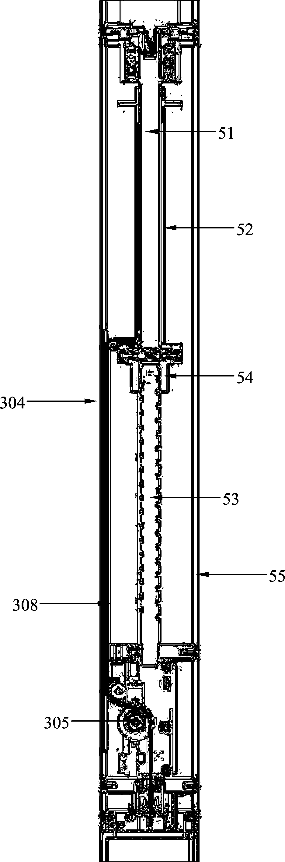 Embedded automatic inclinometry robot and using method thereof