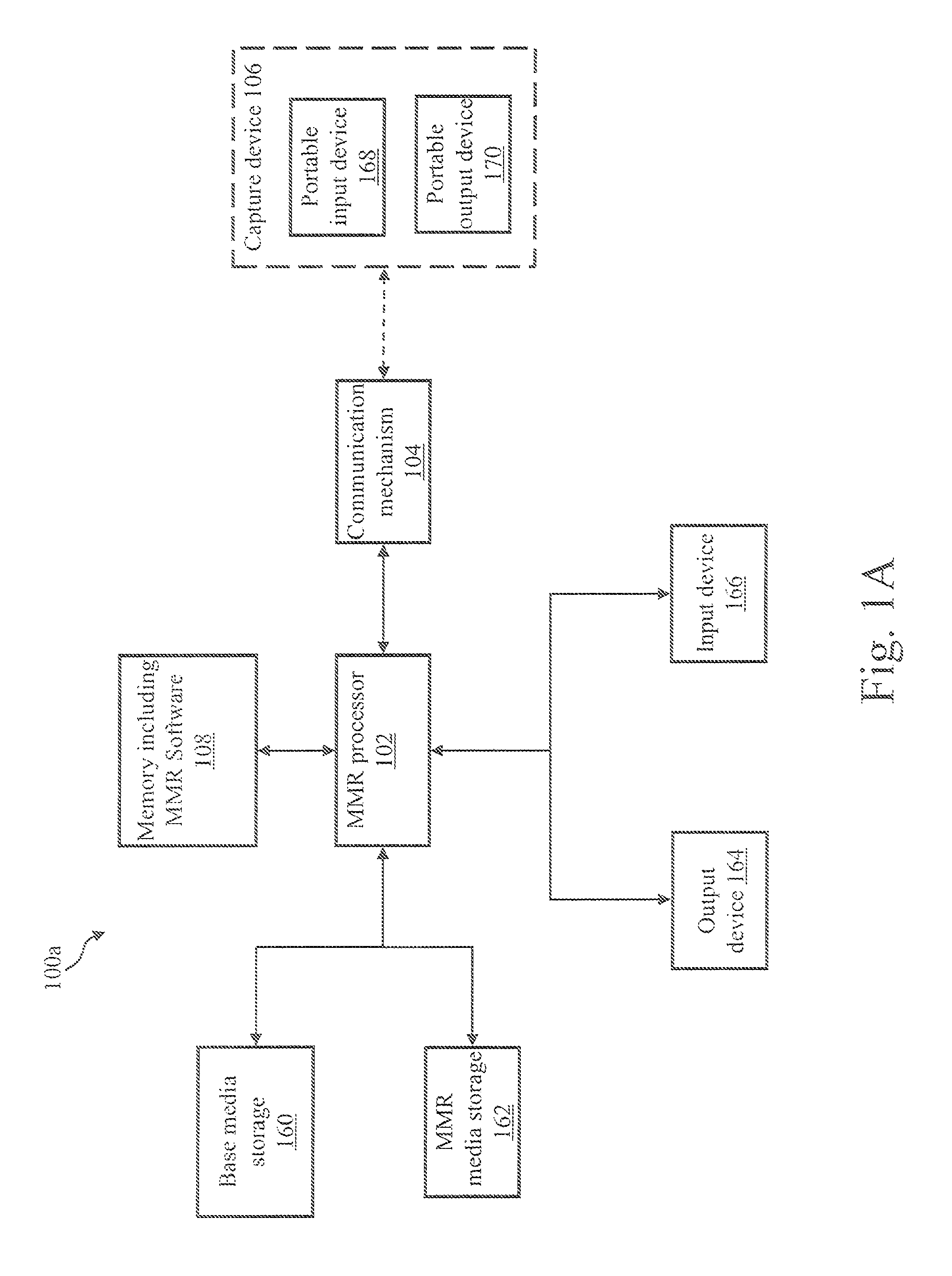 Database for mixed media document system