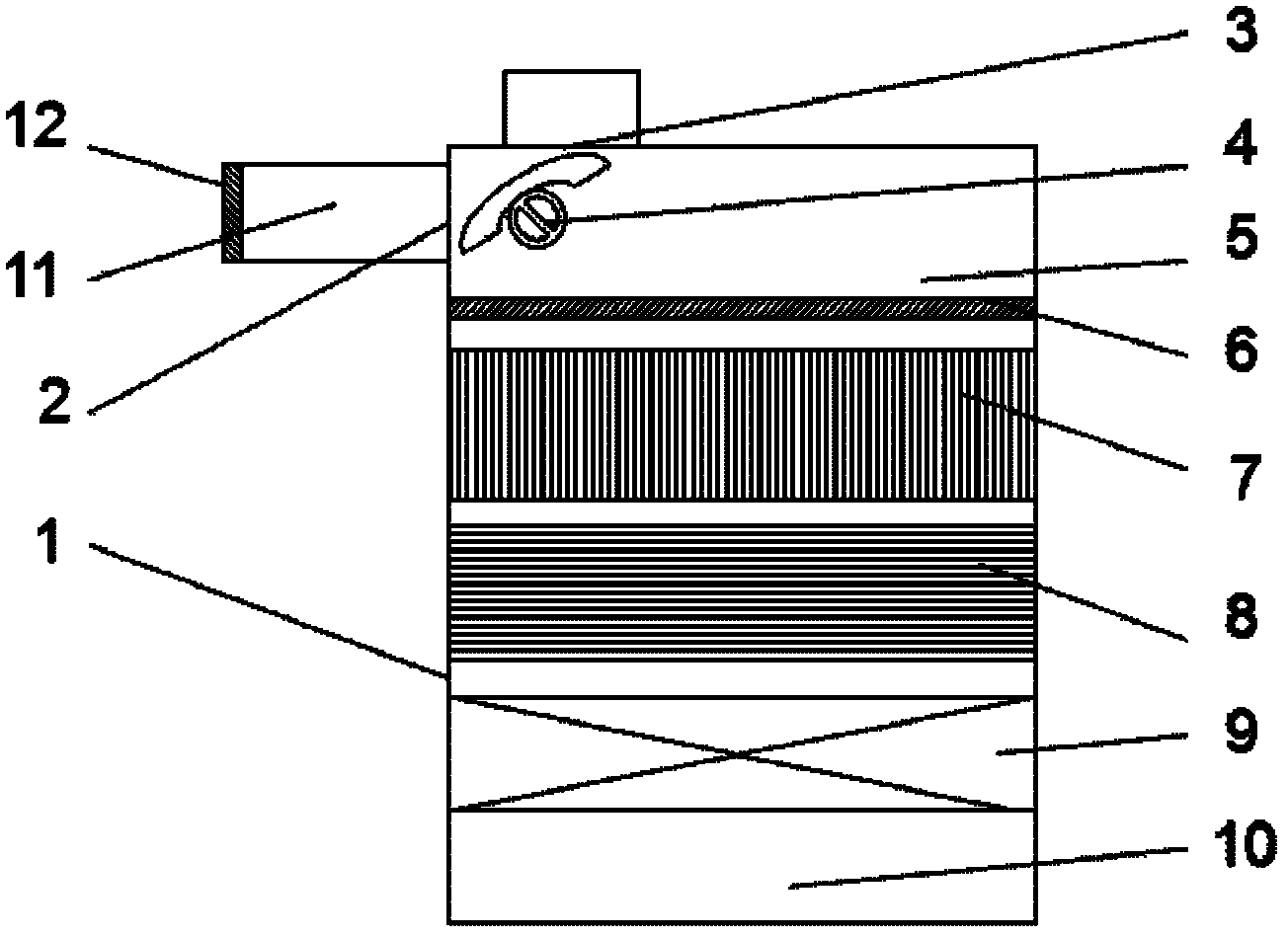 Multifunctional indoor air refresher coupling purification and fresh air ventilation