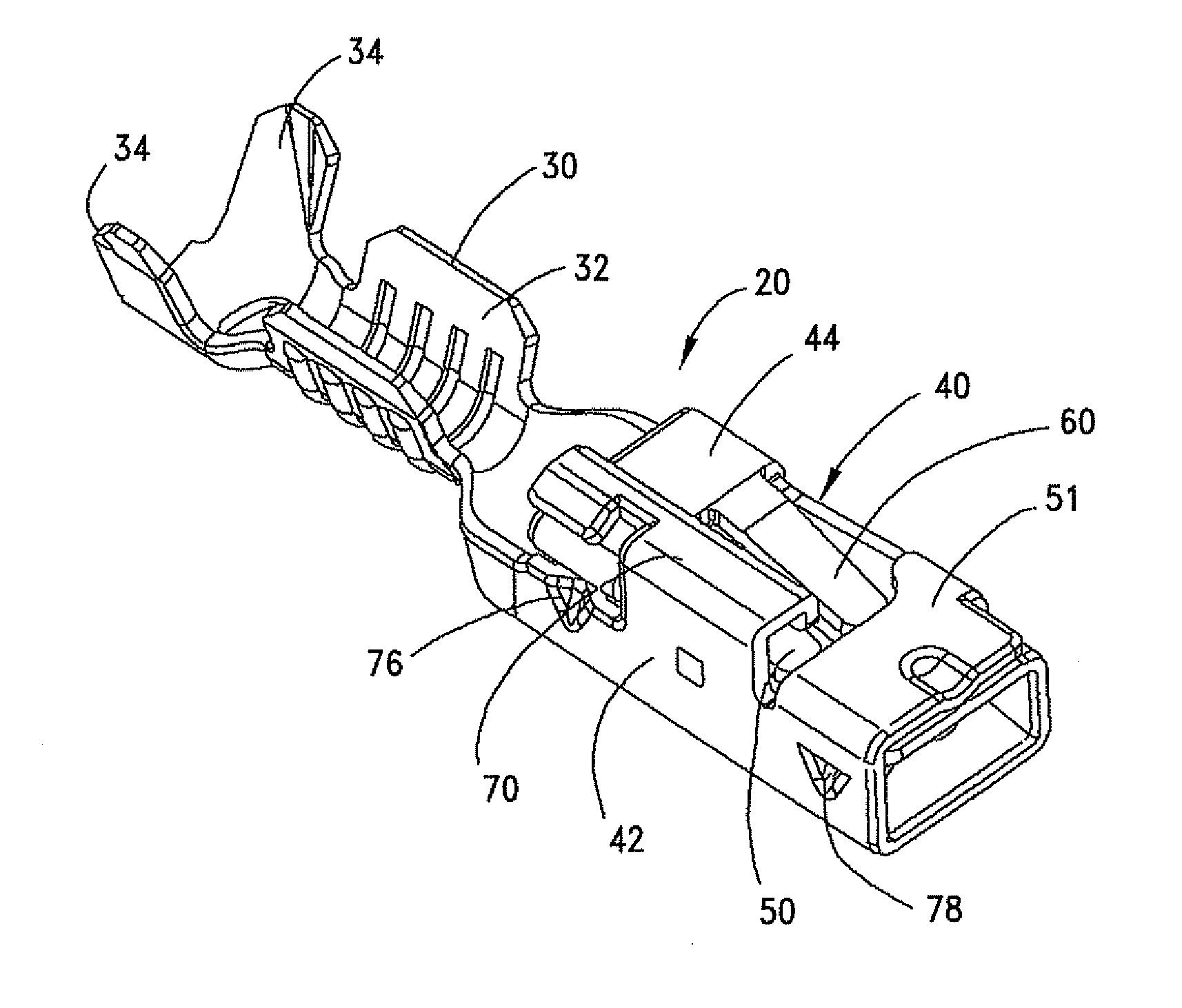 Miniature receptacle terminals