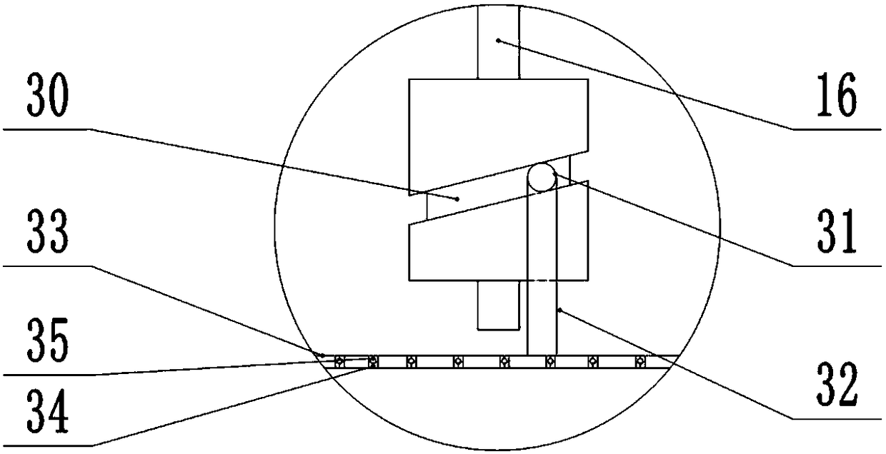 Oil-gas separation device for automobile refrigeration system