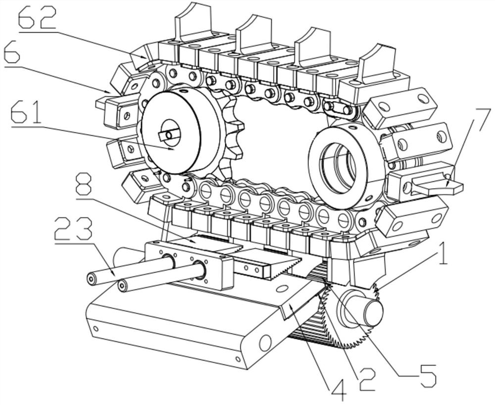 Multi-drive heart-shaped oil removing device