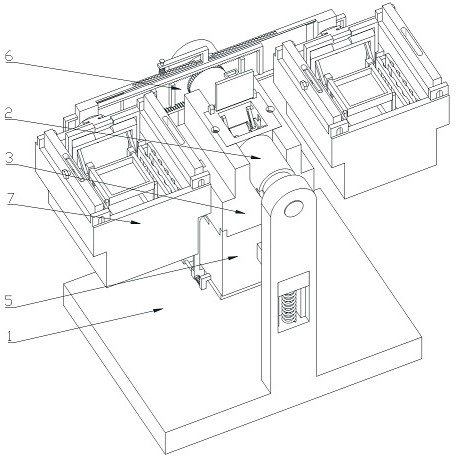 Automatic storage box for liver, gall and pancreas minimally invasive surgery instruments and use method of automatic storage box