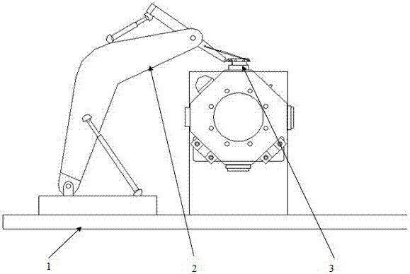 A light-combining prism adjustment device