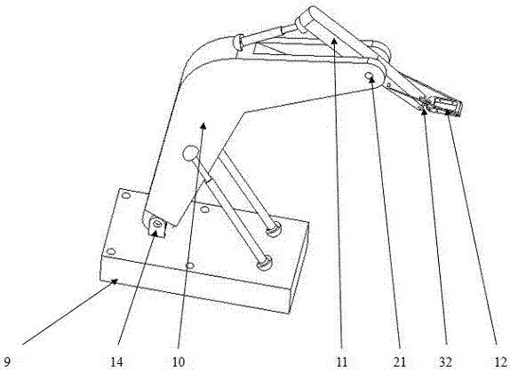 A light-combining prism adjustment device