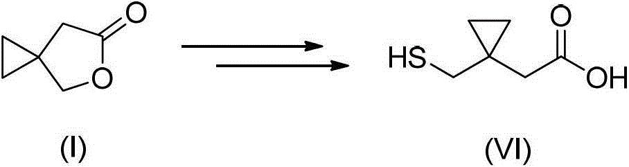 Preparation method of 5-oxaspiro[2,4]heptane-6-one and intermediate thereof