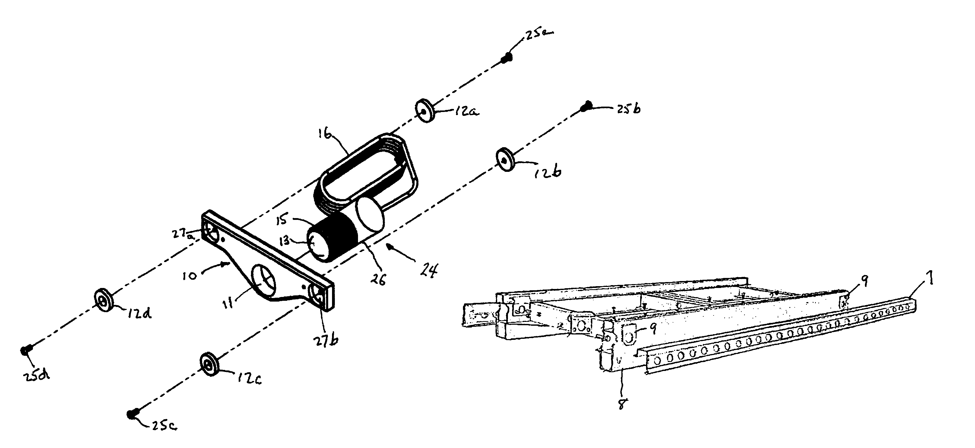 Locking pin locator