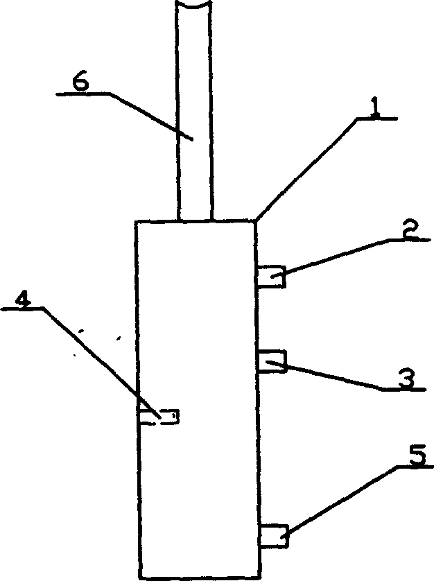 New method of liquid state environment different medium interface measurement