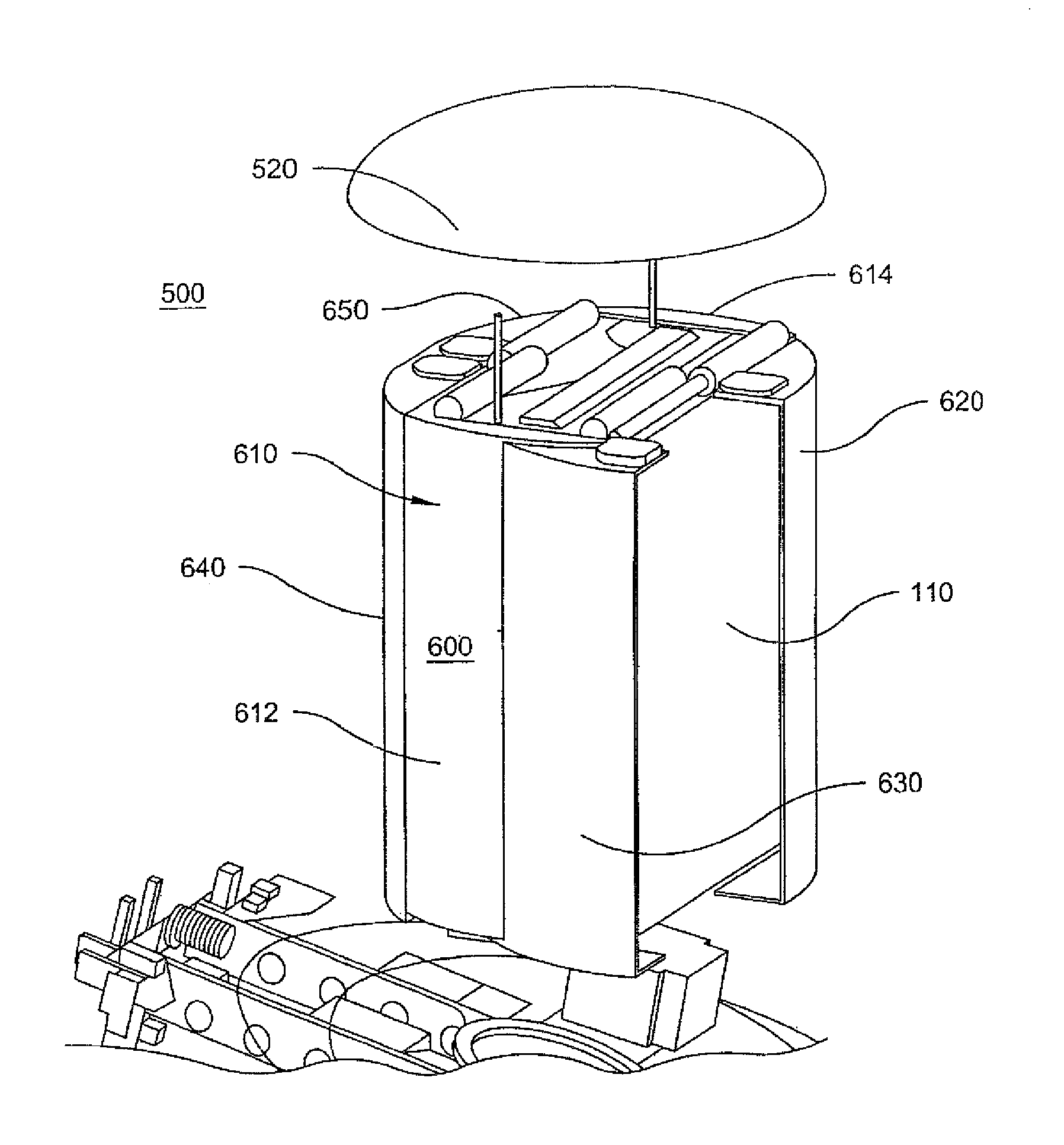 Portable radar fairing