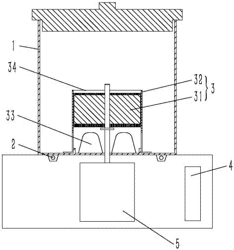 Pulping method of food processor