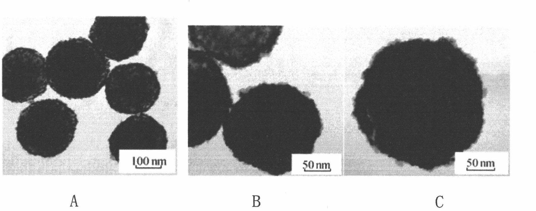 Composite abrasive grain as well as preparation method and application thereof