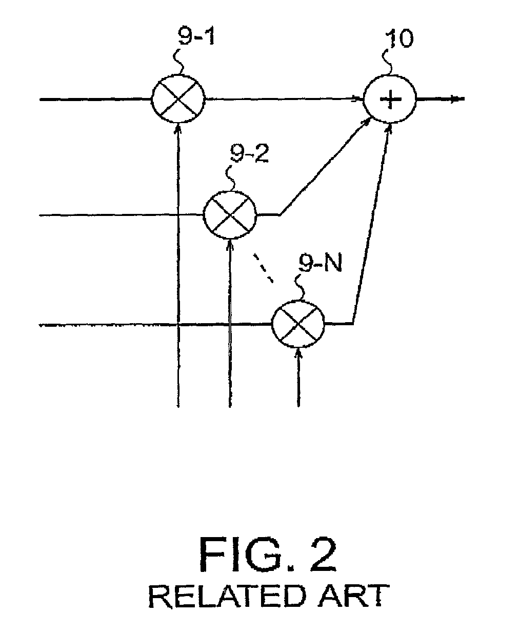 Adaptive array antenna receiving apparatus