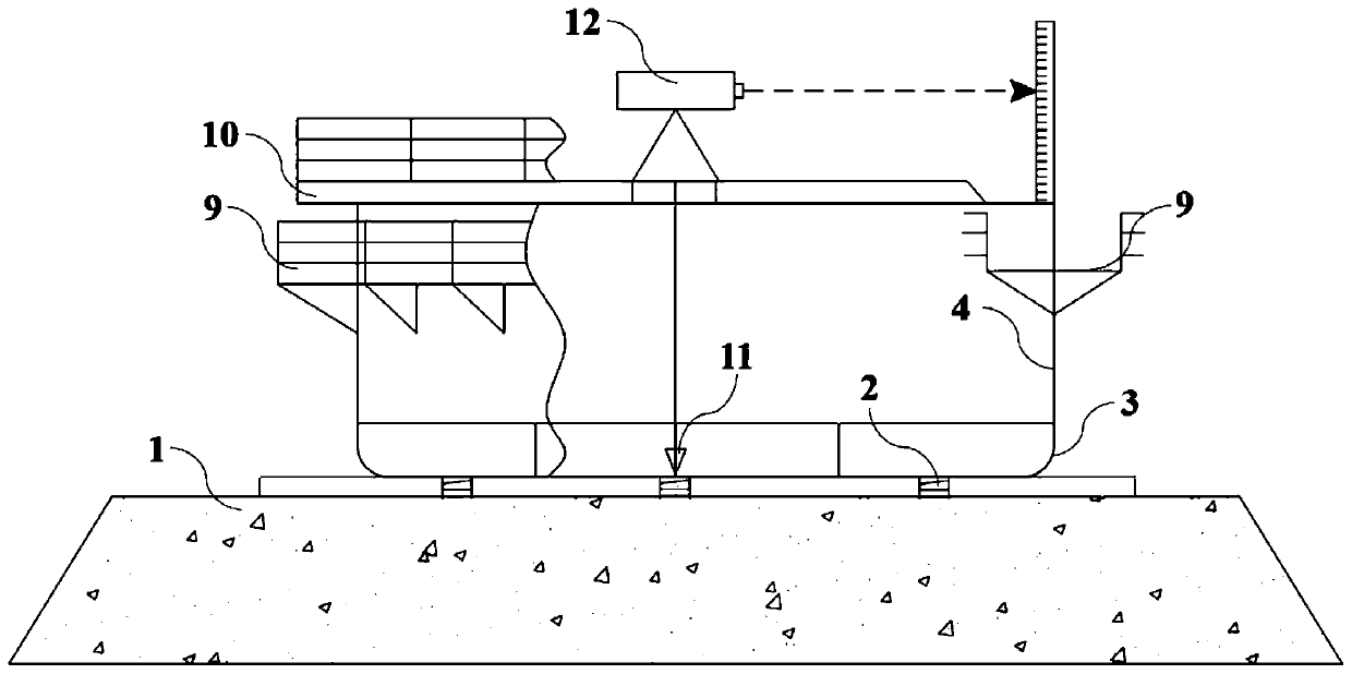 Staggered mounting method of lower furnace shell and in-furnace equipment of air heating furnace