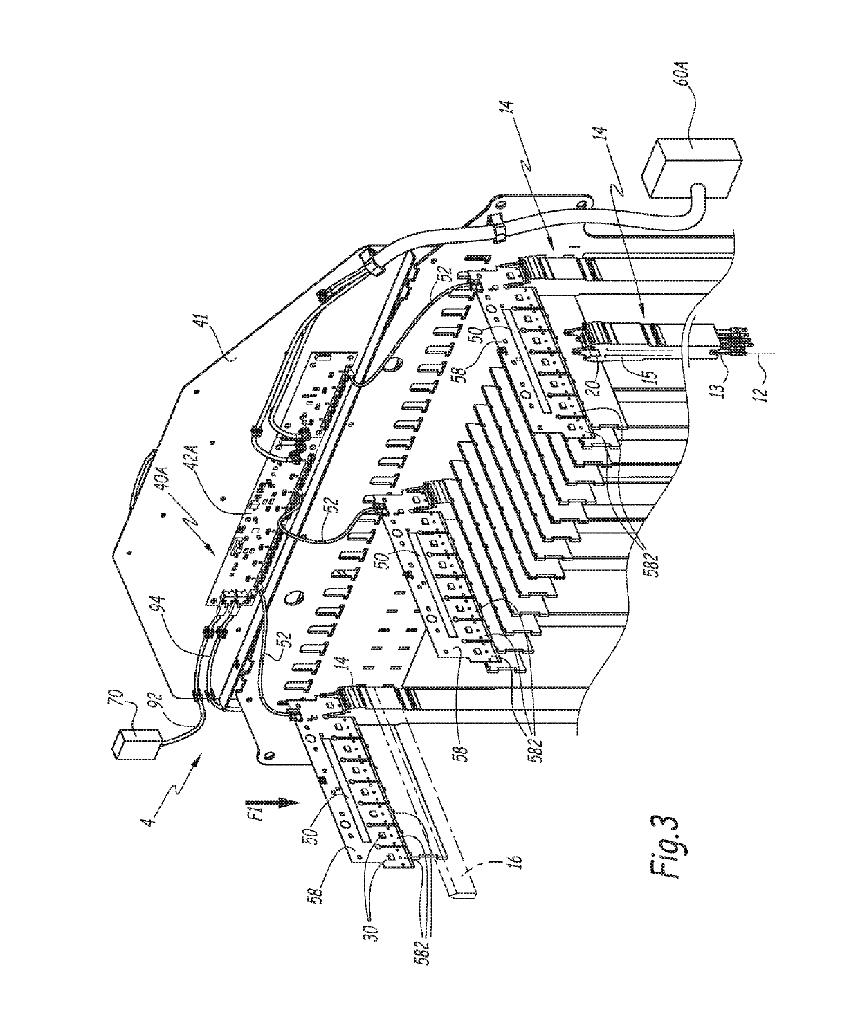 Control system for a jacquard mechanism, jacquard mechanism and weaving machine equipped with such a system